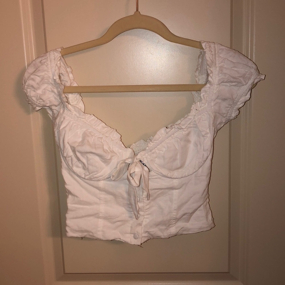 Princess poly bustier top